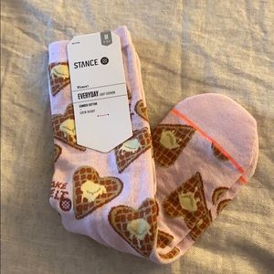 Stance you make me melt waffle socks